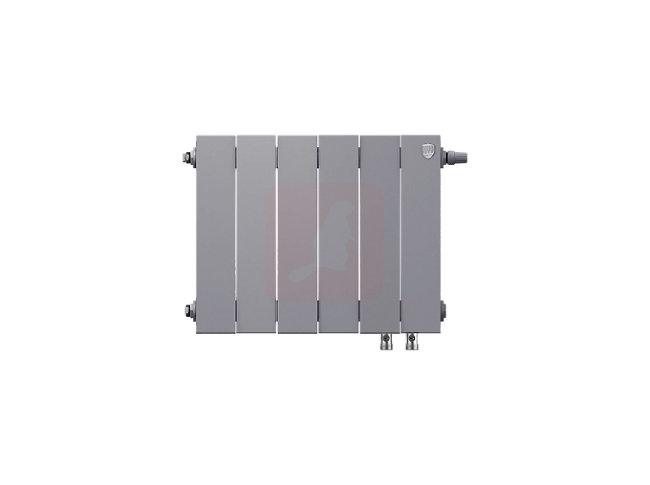 Биметаллический радиатор Royal Thermo Piano Forte 300 VDR Silver Satin, 6 секций Биметаллический радиатор Royal Thermo Piano Forte 300 VDR Silver Satin, 6 секций