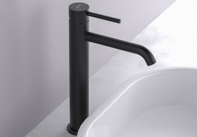 Смеситель для раковины Aquatek Европа 215 без донного клапана, матовый черный AQ1304MB Смеситель для раковины Aquatek Европа 215 без донного клапана, матовый черный AQ1304MB