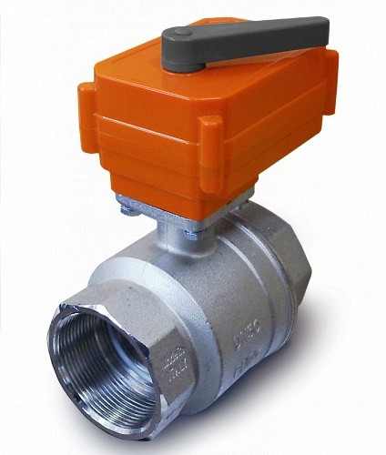 Кран шаровой с электроприводом Neptun Bugatti Pro 1 1/2" ВР 220В
