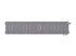 Биметаллический радиатор Royal Thermo Piano Forte 200 VDR Silver Satin, 18 секций