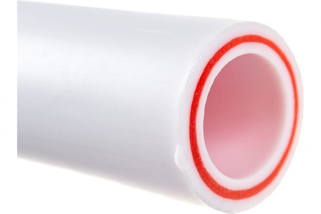 Труба Valfex PPR 110 SDR 6 PN25, армированная стекловолокном, белая