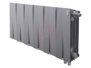 Биметаллический радиатор Royal Thermo Piano Forte 300 VDR Silver Satin, 12 секций Биметаллический радиатор Royal Thermo Piano Forte 300 VDR Silver Satin, 12 секций