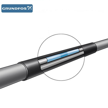 Муфта термоусадочная кабельная, круглая Grundfos КМ 3Х1,5-6 комплект Муфта термоусадочная кабельная, круглая Grundfos КМ 3Х1,5-6 комплект