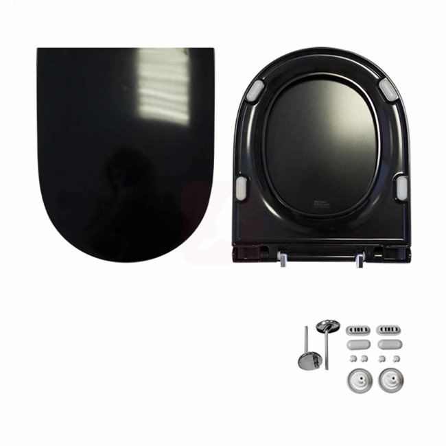 Унитаз подвесной Sanita luxe ATTICA COLOR BLACK Унитаз подвесной Sanita luxe ATTICA COLOR BLACK