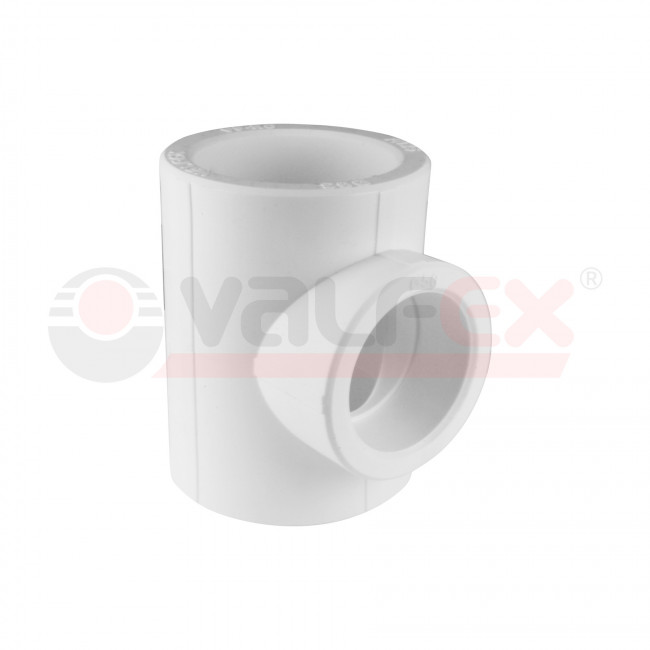Тройник Valfex PPR 110, белый Тройник Valfex PPR 110, белый