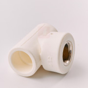 Тройник GF+Hakan PPR ВР 32х3/4", белый (75)