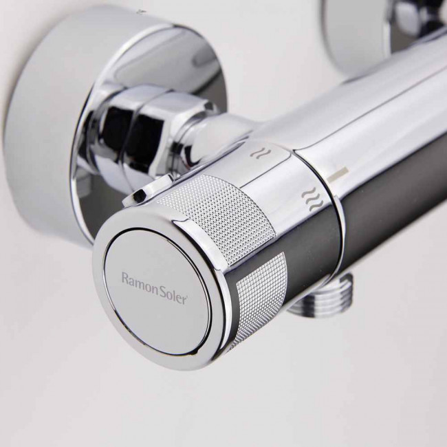 Смеситель термостатический для душа Ramon Soler Termotech 963402S хром Смеситель термостатический для душа Ramon Soler Termotech 963402S хром