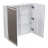 Зеркальный шкаф Mixline "Вектор" 800*800 (HP) универсальный, бесконтактный сенсор, светодиодная подсветка