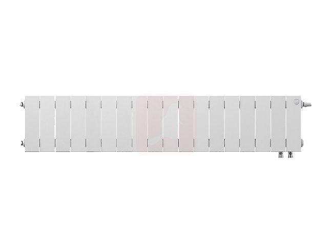 Биметаллический радиатор Royal Thermo Piano Forte 200 VDR Bianco Traffico, 18 секций Биметаллический радиатор Royal Thermo Piano Forte 200 VDR Bianco Traffico, 18 секций