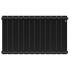 Радиатор биметаллический Royal Thermo Infinity 500 Noir Sable -  10 секц.