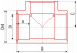 Тройник FV-Plast PP-RCT 40, серый