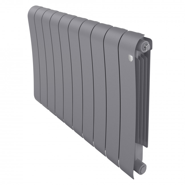 Радиатор биметаллический Royal Thermo Infinity 500 Silver Satin — 10 секц. Радиатор биметаллический Royal Thermo Infinity 500 Silver Satin — 10 секц.