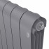 Радиатор биметаллический Royal Thermo Infinity 500 Silver Satin — 10 секц.