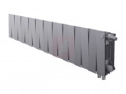 Биметаллический радиатор Royal Thermo Piano Forte 200 VDR Silver Satin, 20 секций