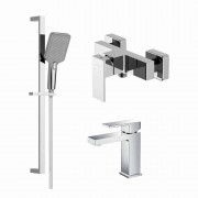 Комплект для ванны Aquatek Либра AQ1631CR 3 в 1, хром Комплект для ванны Aquatek Либра AQ1631CR 3 в 1, хром