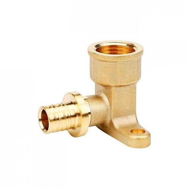 Угольник 90° (водорозетка) Varmega Slide-fit с ВР 20х3/4", с настенным креплением, латунь, аксиальный VM51613 Угольник 90° (водорозетка) Varmega Slide-fit с ВР 20х3/4", с настенным креплением, латунь, аксиальный VM51613