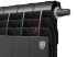 Биметаллический радиатор Royal Thermo BiLiner 500 VDR Noir Sable, 6 секций