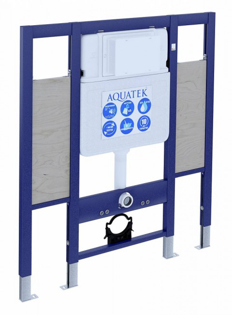 Инсталляция для подвесного унитаза Aquatek 1130*950*100, для лиц с ограниченными возможностями