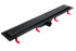 Решетка для лотка Miano MS-100x(матовая) черная, сменная