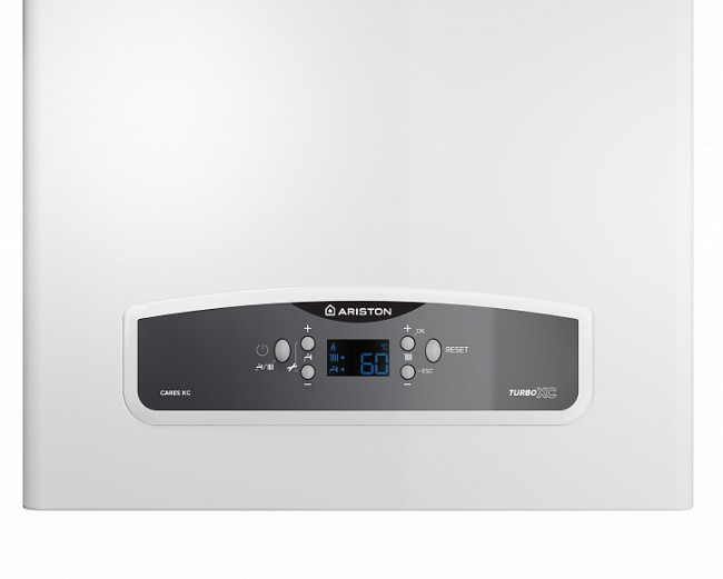 Настенный двухконтурный газовый котел Ariston CARES XC 18 FF NG Настенный двухконтурный газовый котел Ariston CARES XC 18 FF NG