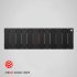 Радиатор биметаллический Royal Thermo Piano Forte 200 Noire Sable-14 секц.