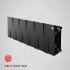 Радиатор биметаллический Royal Thermo Piano Forte 200 Noire Sable-14 секц.