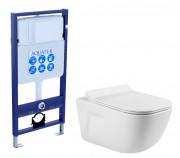 Комплект подвесного унитаза Aquatek Дива AQ2012-00 и инсталляции Aquatek Standard 50 INS-0000012 с звукоизол. прокладкой, (без клавиши и крепежа) Комплект подвесного унитаза Aquatek Дива AQ2012-00 и инсталляции Aquatek Standard 50 INS-0000012 с звукоизол. прокладкой, (без клавиши и крепежа)