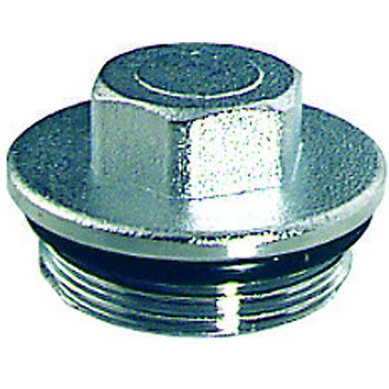 Заглушка для коллекторов FAR 1" НР O-Ring, хромированная FK 4150 1 Заглушка для коллекторов FAR 1" НР O-Ring, хромированная FK 4150 1