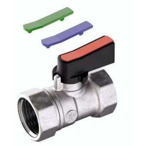 Кран мини шаровой Giacomini R690 ДУ15(1/2") ВР-ВР ручка-пластиковый флажок GIA R690X003 Кран мини шаровой Giacomini R690 ДУ15(1/2") ВР-ВР ручка-пластиковый флажок GIA R690X003