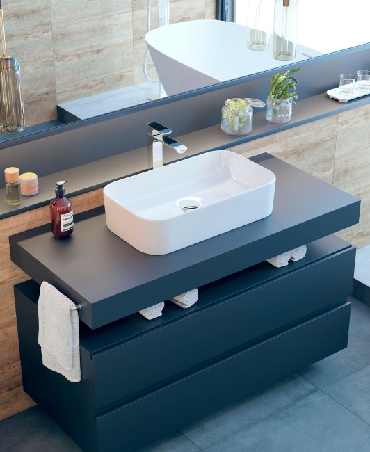 Раковина накладная Sanita luxe Infinity Slim Раковина накладная Sanita luxe Infinity Slim
