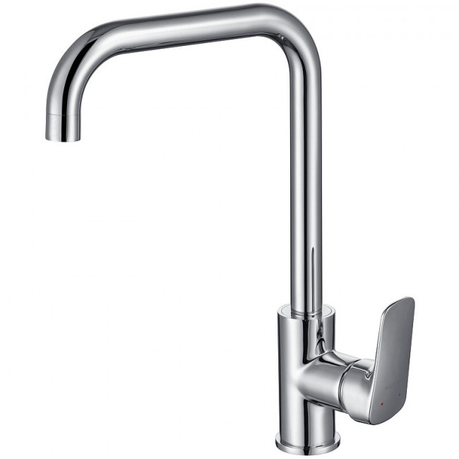 Смеситель для кухни Aquatek Вега (квадратный излив), хром AQ1081CR