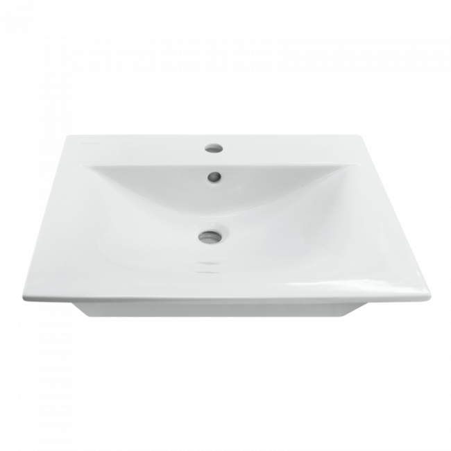 Раковина Sanita Luxe "Breeze 50" белая, без кронш., мебельная (WB.FN/Breeze/50-C/WH) Раковина Sanita Luxe "Breeze 50" белая, без кронш., мебельная (WB.FN/Breeze/50-C/WH)