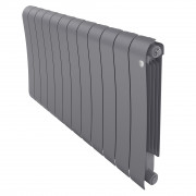 Радиатор биметаллический Royal Thermo Infinity 500 Silver Satin — 12 секц.