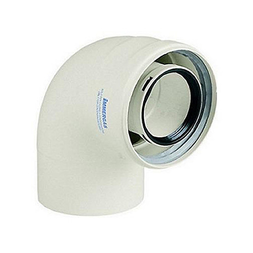 Отвод 90° Immergas 80/125 мм с инспекционным отверстием 3.016171 Отвод 90° Immergas 80/125 мм с инспекционным отверстием 3.016171