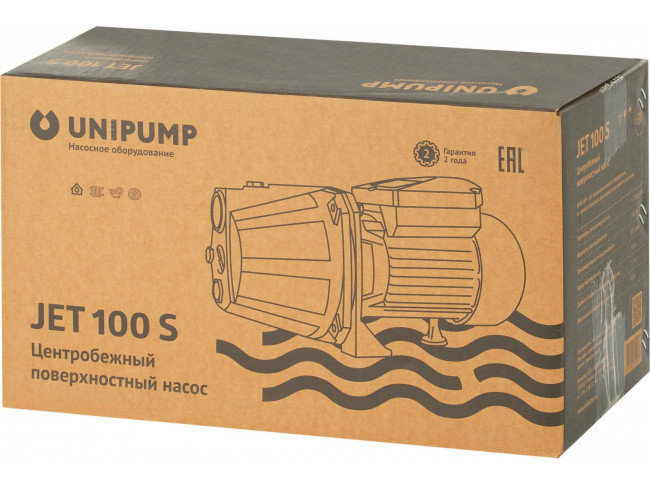 Насос поверхностный Unipump JET 100 S 29053 Насос поверхностный Unipump JET 100 S 29053