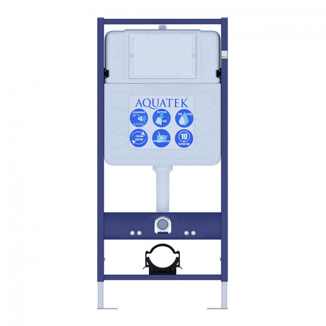 Комплект подвесного унитаза Aquatek Европа AQ1901-00 и инсталляции Aquatek Standard 50 INS-0000012 с звукоизол. прокладкой (без клавиши и крепежа) Комплект подвесного унитаза Aquatek Европа AQ1901-00 и инсталляции Aquatek Standard 50 INS-0000012 с звукоизол. прокладкой (без клавиши и крепежа)