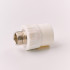 Муфта комбинированная GF+Hakan PPR НР 25х1/2", белая, (200)