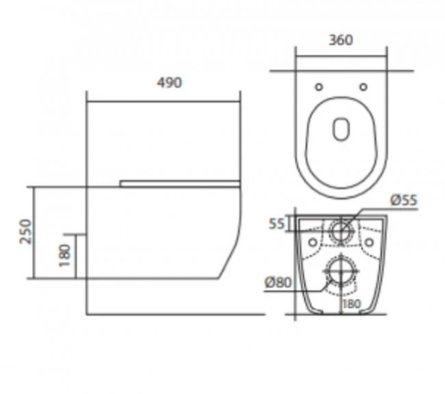 Комплект подвесного унитаза Aquatek Европа AQ1106-00 и инсталляции Aquatek Standard 50 INS-0000012 с звукоизол. прокладкой (без клавиши и крепежа) Комплект подвесного унитаза Aquatek Европа AQ1106-00 и инсталляции Aquatek Standard 50 INS-0000012 с звукоизол. прокладкой (без клавиши и крепежа)