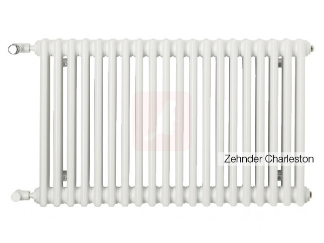 Радиатор трубчатый стальной Zehnder Charleston Retrofit 3050, 14 сек.1/2 бок.подк. RAL9016 (кроншт.в компл.) Радиатор трубчатый стальной Zehnder Charleston Retrofit 3050, 14 сек.1/2 бок.подк. RAL9016 (кроншт.в компл.)