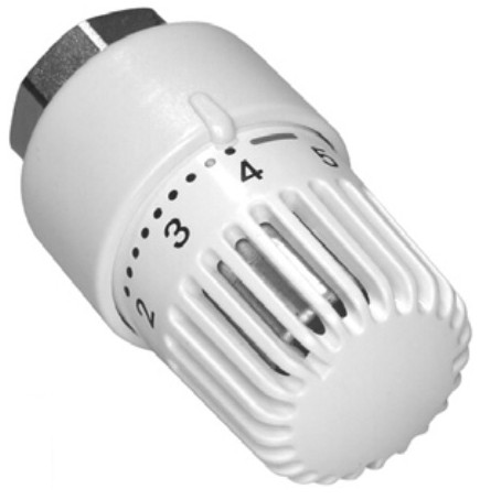 Головка термостатическая Meibes Ro Therm II SRD с клеммным соединением, с установкой нуля, белая Головка термостатическая Meibes Ro Therm II SRD с клеммным соединением, с установкой нуля, белая