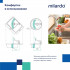 Смеситель для кухни Milardo Meal однорычажный M02BNR0M05