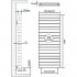 Радиатор  биметаллический Royal Thermo Piano Forte Tower 200 /Bianco Traffico - 18 секц.