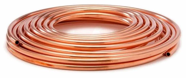 Труба медная Wieland SANCO 15x0,7 отожженная бухта Труба медная Wieland SANCO 15x0,7 отожженная бухта