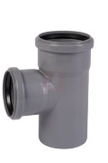 Тройник канализационный Ostendorf HTEA 90/75х87° Тройник канализационный Ostendorf HTEA 90/75х87°
