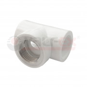 Тройник комбинированный Valfex PPR ВР 25х1/2", белый