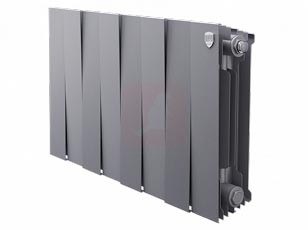 Радиатор биметаллический Royal Thermo Piano Forte 300 Silver Satin-8 секц. Радиатор биметаллический Royal Thermo Piano Forte 300 Silver Satin-8 секц.
