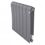 Радиатор биметаллический Royal Thermo Infinity 500 Silver Satin — 6 секц.