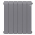Радиатор биметаллический Royal Thermo Infinity 500 Silver Satin — 6 секц.