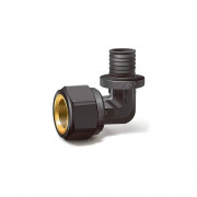 Угольник 90° Varmega Slide-fit 16х1/2" ВР комбинированный PPSU/латунь, аксиальный VM51501