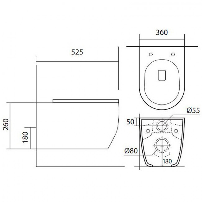 Комплект подвесного унитаза Aquatek Европа AQ1106L-00 и инсталляции Aquatek Standard 50 INS-0000012 с звукоизол. прокладкой и крепежом. Комплект подвесного унитаза Aquatek Европа AQ1106L-00 и инсталляции Aquatek Standard 50 INS-0000012 с звукоизол. прокладкой и крепежом.
